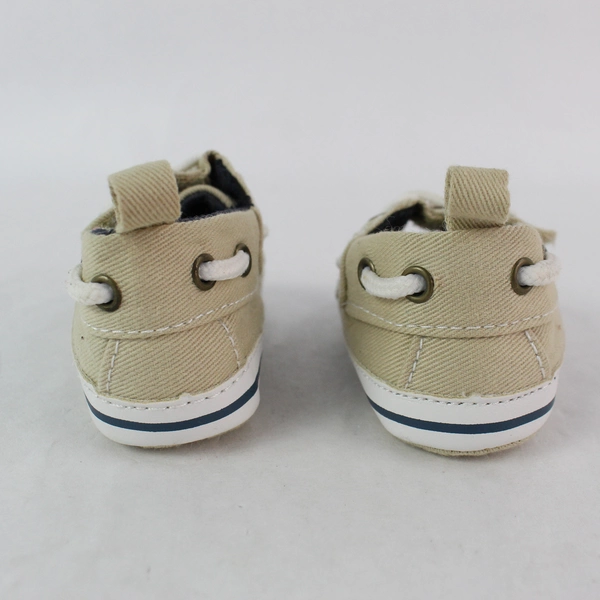 Koala Baby Size 0 Tan Sneakers Boat Shoes with Easy Fasten Closure