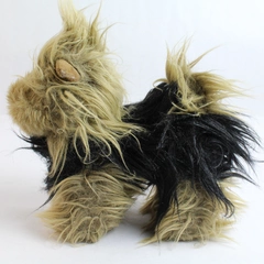 Battat Yorkie Plush Yorkshire Terrier Realistic Dog Black Brown Stuff Animal 9”