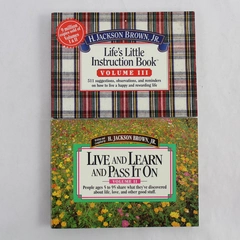 Lot of 2 H. Jackson Brown Jr. Books (Rutledge Hill Press, 1995, Paperback)