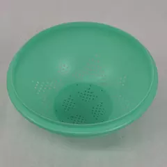 Vintage Tupperware Strainer Colander Green