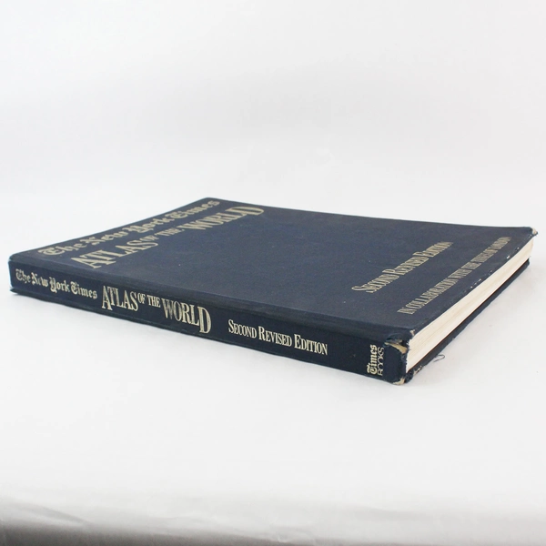 New York Times Atlas of the World (1987, Hardcover) - Acceptable Condition