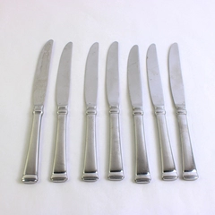 Set of 7 Mikasa Harmony Stainless Steel Dinner Knives