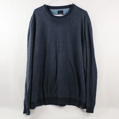 Prana Men's XXL Navy Blue Long Sleeve Pullover Sweater - Casual Wear