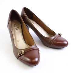 Lifestride Soft System Brown Pump 2.5" Heels Women's Size 7.5-8