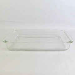 Pyrex 233-N Clear Glass Casserole Baking Dish 33 x 23 x 5 cm