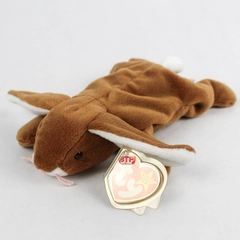 Ty Beanie Baby Ears 1995 Brown Bunny Rabbit With Tag Plush Toy #4018