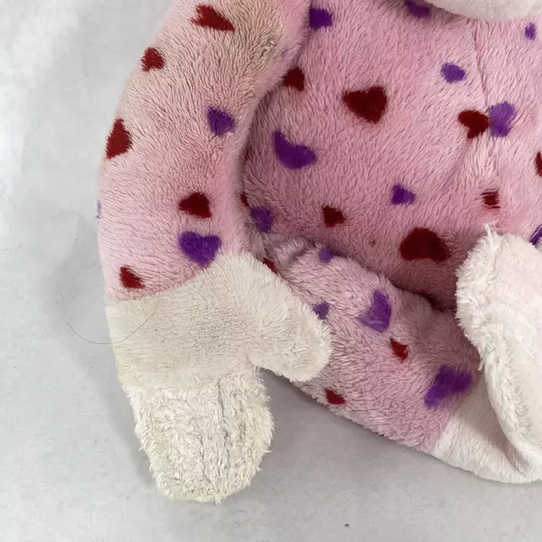 Ganz Webkinz Love Monkey 10" Plush Pink Hearts Pre-owned Collectible Toy