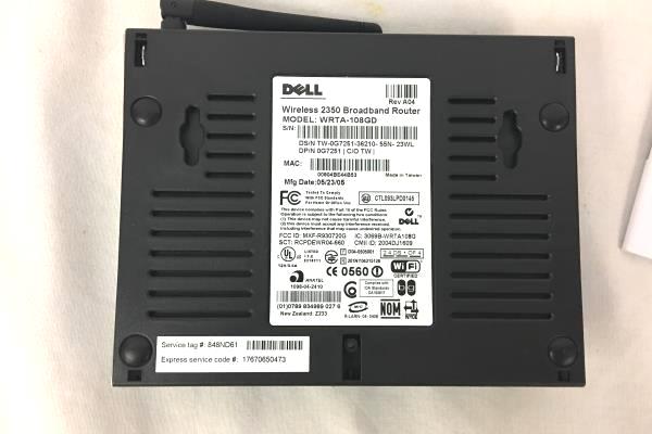Dell Wireless 2350 Broadband Router