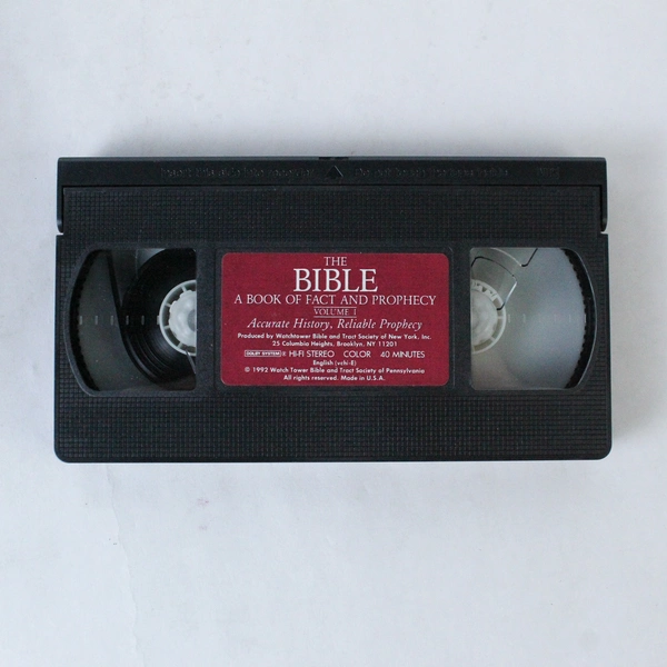 The Bible: A Book of Fact & Prophecy Volume 1 VHS Tape - Pre-Owned