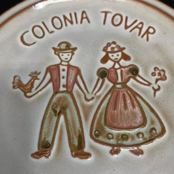 Gotek Colonia Tovar Venezuela Ceramic Souvenir Plate 6.5 Inch