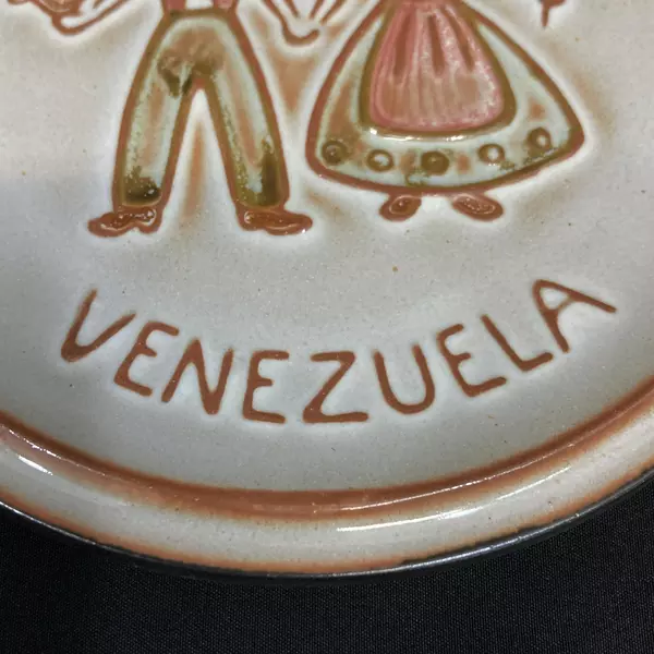 Gotek Colonia Tovar Venezuela Ceramic Souvenir Plate 6.5 Inch