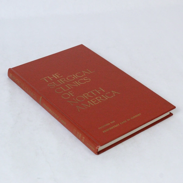 Vintage Surgical Clinics of North America Dec 1980 Vol 60 No 6 Book
