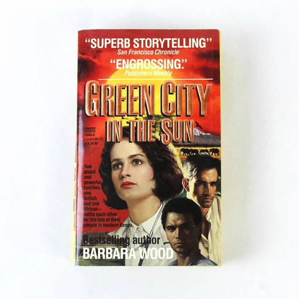 Green City In The Sun by Barbara Wood 1989 Paperback - Good Condition Book