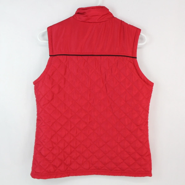 Great Northwest Women's Reversible Puffer Vest Red & Black Size Small