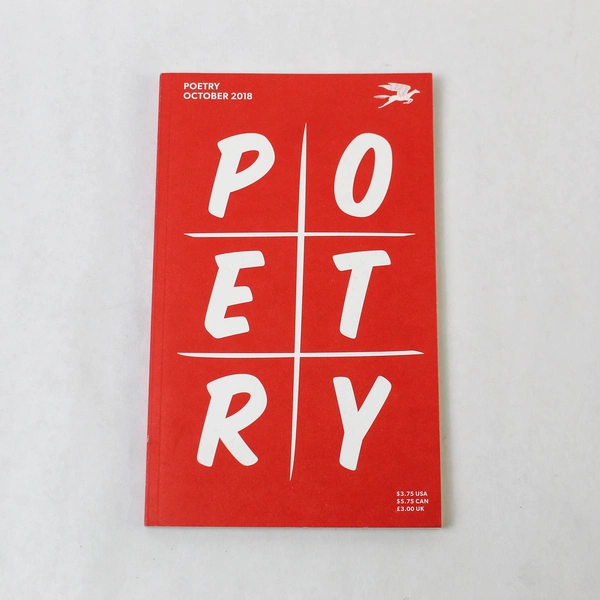 Poetry Magazine October 2018 Vol. 213 No. 1 Paperback - Good Condition