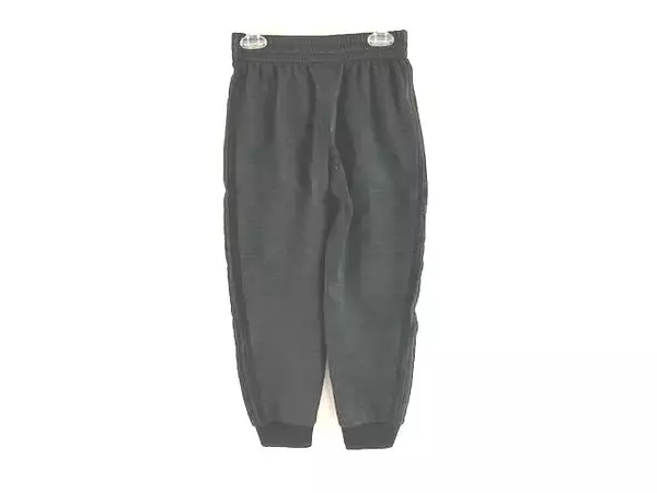 Adidas Boy's Track Sweatpants 3 Stripes Size Small 8 Black Dark Gray