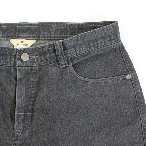 Vintage Woolrich Women's Black Jeans Size 10P Four Pocket Good Condition