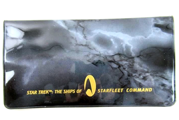 Vintage Star Trek Checkbook Case Cover Paramount USS Enterprise NCC-1701