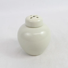 Vintage Pfaltzgraff Folk Art Potpourri Ginger Jar/Vase Stoneware W/ Lid