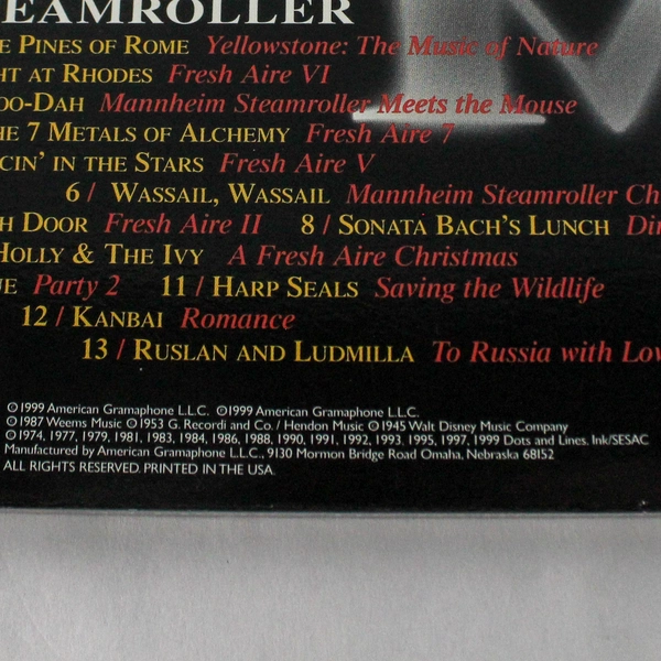 Mannheim Steamroller 25 Year Celebration 2 Disc CD Set by Chip Davis 1999