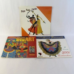Lot of 3 Vintage 2000s African Diasporic Art Calendars