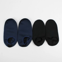 Lot of 2 Pairs Neoprene Water Socks Shoes Unisex Medium Large 8-9 inch