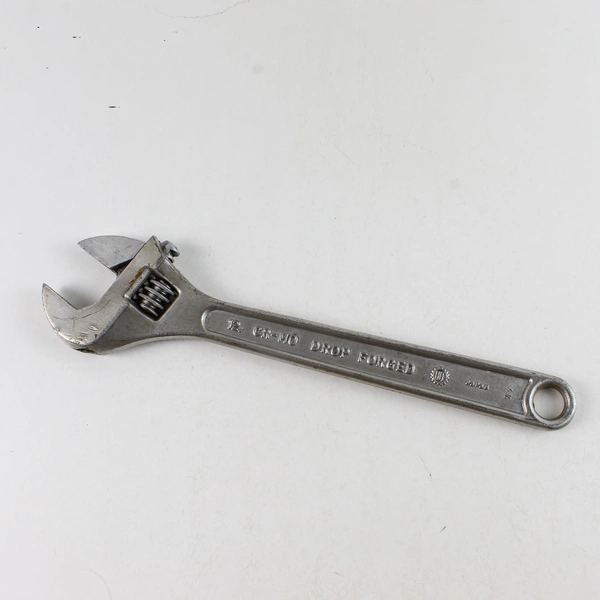 Vintage Toho Koki 12" Adjustable Wrench HIT Japan Tool Collectible