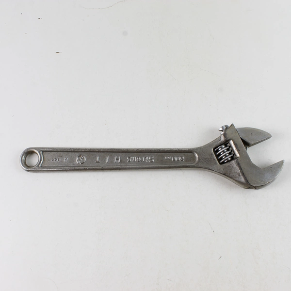 Vintage Toho Koki 12" Adjustable Wrench HIT Japan Tool Collectible