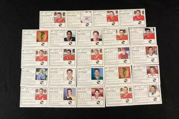 Lot of 24 WHL Hockey Trading Cards 91-92 Season by 7th Inning Sketch