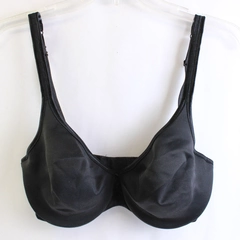 Victoria's Secret Solid Black Unpadded Underwired Bra Women's Size 34DD