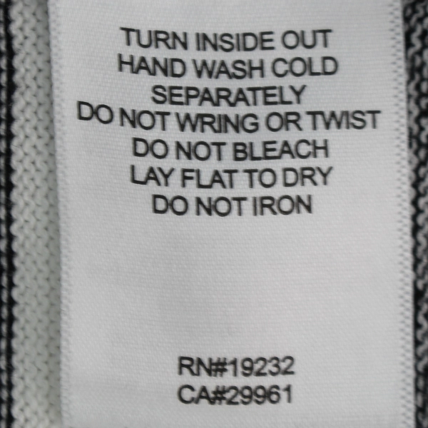 Alfred Dunner Women's Striped Rhinestone Sweater Size S Black White Gray