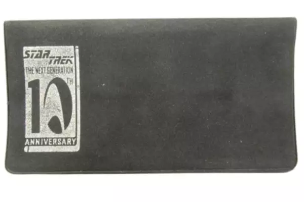 Vintage Star Trek The Next Generation 10th Anniversary Check Book Case Cover