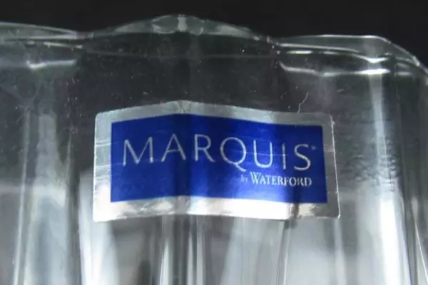 Marquis by Waterford 8" Oval Crystal Vase Fluted Clear 156027