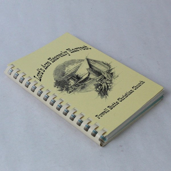Lord's Acre Heavenly Harvest Cookbook Powell Butte Christian Church Spiral-Bound