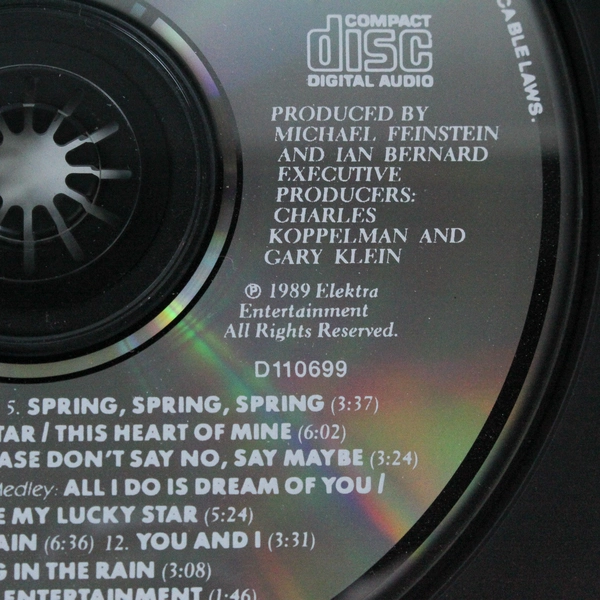 1989 Michael Feinstein The M.G.M. Album CD Elektra BMG D110699 - Good Cond.
