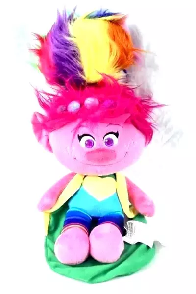 Trolls Kids Poppy Bedding Plush Cuddle & Decorative Pillow Buddy 22" Dreamworks