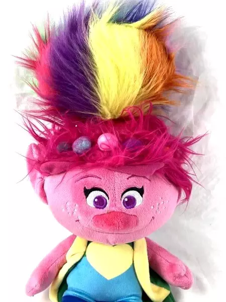 Trolls Kids Poppy Bedding Plush Cuddle & Decorative Pillow Buddy 22" Dreamworks