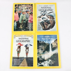 Vintage Lot of 4 National Geographic Magazines July Aug Sept & Oct 1979