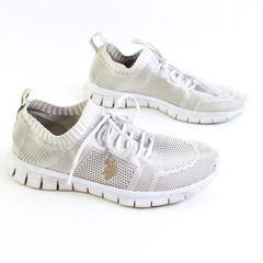 US Polo Assn Tan Slip-On Sneakers Women's 10 EUR 42 Carola-K NW4869 Knit Sock