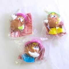 Lot Of 3 Playskool Potato Head Kids McDonald's Kids Meal Toys Unopened 1993