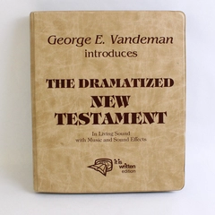 George E Vanderman Cassette Set Dramatized New Testament It Is Written Edition