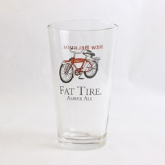Fat Tire Amber Ale New Belgium Brewing Company American Pint Glass