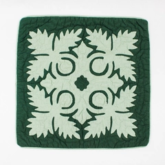 Unbranded Decorative Pillow Case Green Square 16" x 16"