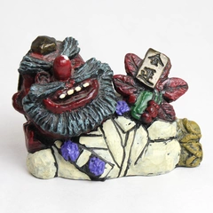 2010 Seto Craft Folk Art Japanese Tengu Creature Figurine