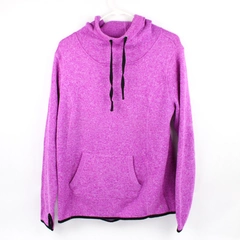 Danskin Now Purple Knit Hoodie Women's Size XL 16-18