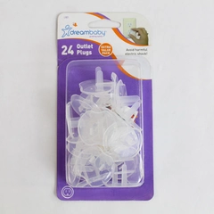 Set of 24 Dreambaby Outlet Plugs for Child and Baby Proofing