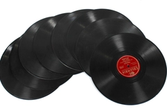 Lot of 8 Vintage 10" Vinyl Records Victor Columbia Decca Crafts As Is