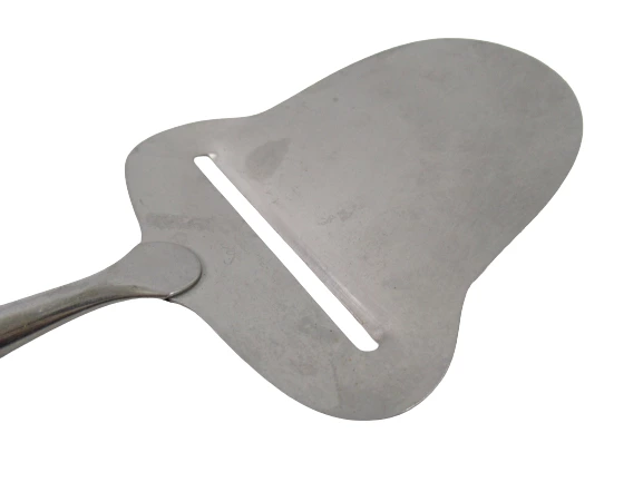 Vintage SPAR Norway 18/8 Stainless Steel Cheese Plane Slicer Server Mid Century