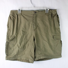 Columbia Sportswear Company Green Cargo Shorts Men's Size Large 32