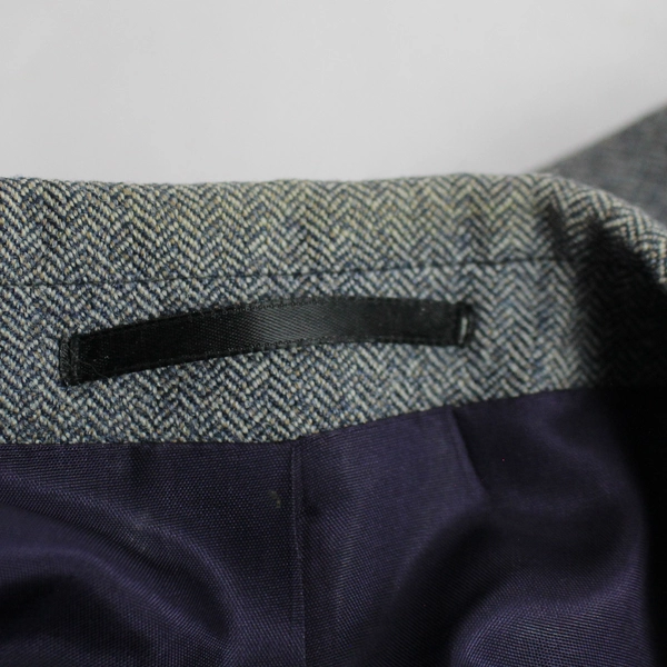 Bus Stop Men's Gray Wool Blazer, Vest & Pants Set Size Small - Pre-Owned